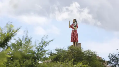Complexo em devoção à menina Benigna é inaugurado em Santana do Cariri; veja imagens