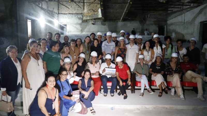 Obras de restauração do Cine Panorama entram na reta final