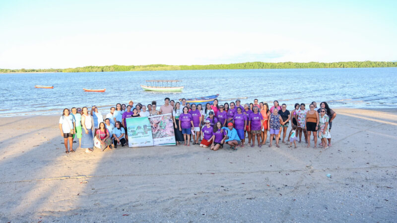 Marisqueiras nordestinas reforçam tradição, sustentabilidade, economia solidária e autonomia em intercâmbio no litoral do Piauí