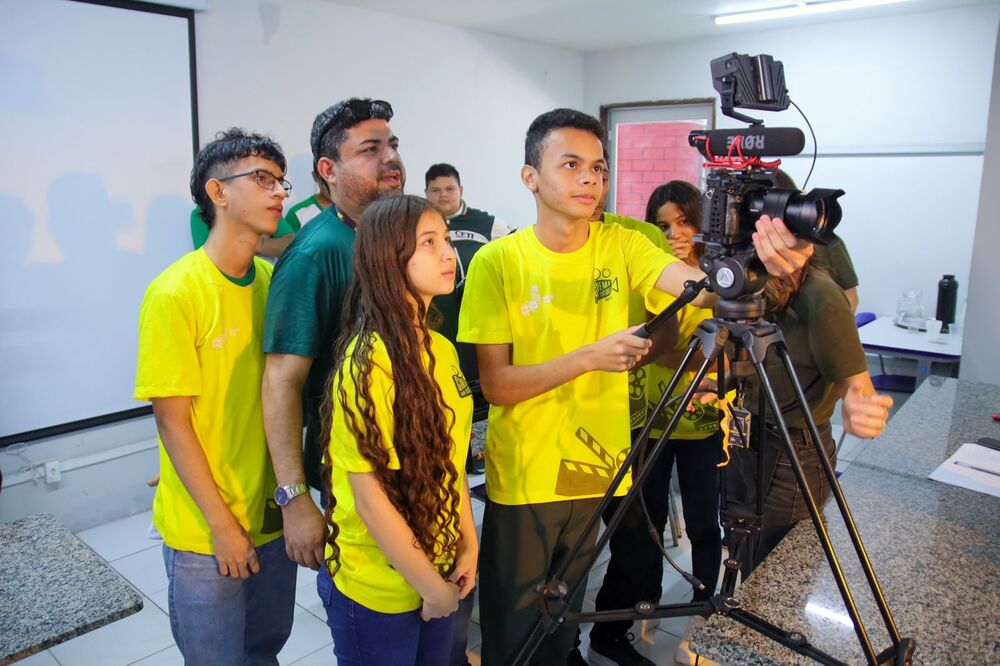 Filme produzido por estudantes da rede estadual será exibido em mostra competitiva de curtas do Piauí