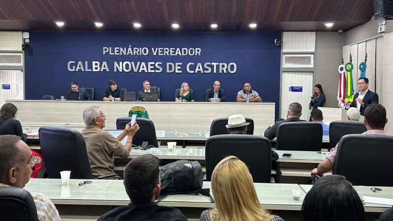 Audiência pública irá debater Lei de Diretrizes Orçamentárias de 2027 na próxima quarta