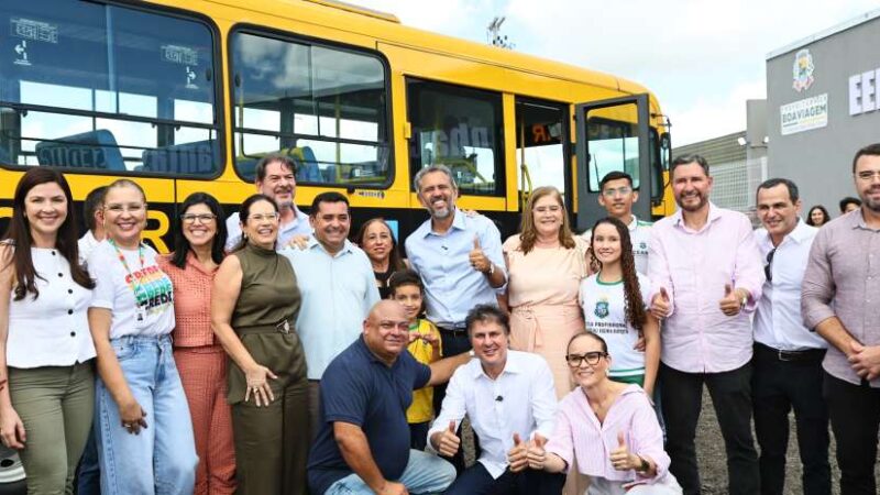 Em parceria com União, Governo do Ceará inaugura Escola de Ensino Fundamental e entrega mais de R$ 25 milhões em investimentos em Boa Viagem