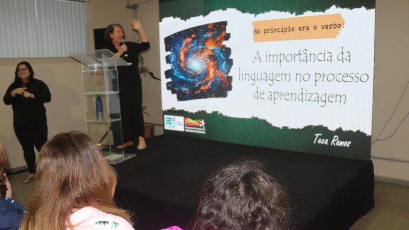 Semana Pedagógica mobiliza mais de 300 servidores do Estado em debate sobre linguagem e educação
