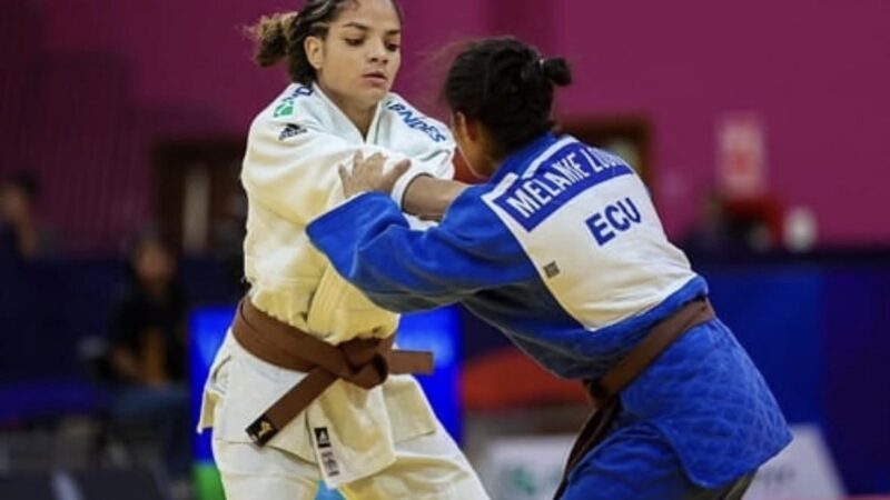 Judoca revelada pelo Na Base do Esporte conquista prata no Sul-Americano Cadete e Júnior de Judô