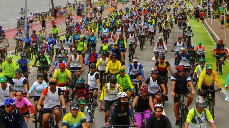Passeio Ciclístico encerra programação do Mês do Meio Ambiente