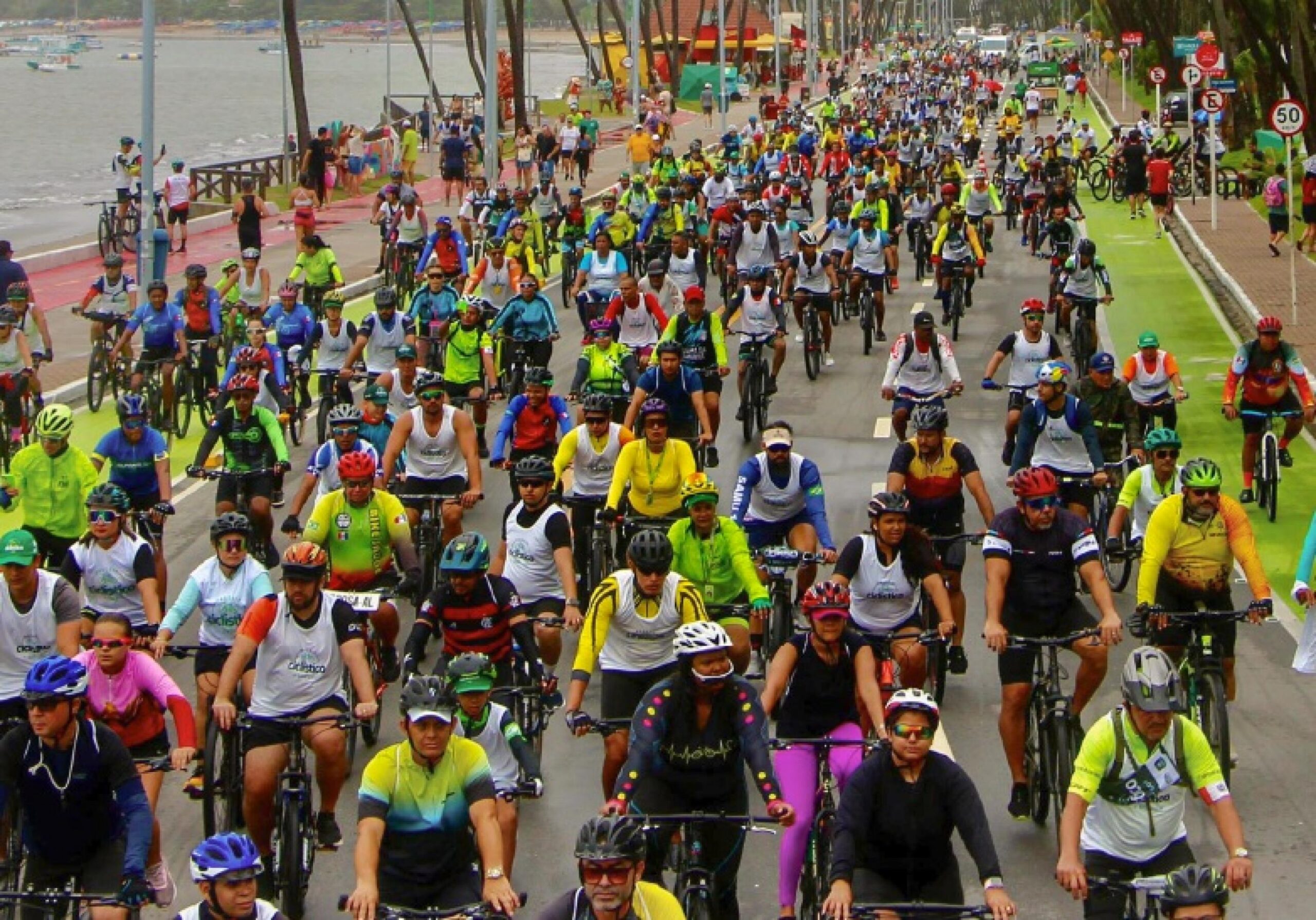 Passeio Ciclístico encerra programação do Mês do Meio Ambiente