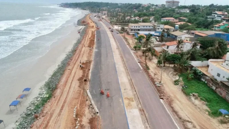 Obras da Nova Litorânea: alterações no trânsito na Avenida São Carlos são adiadas para o dia 20
